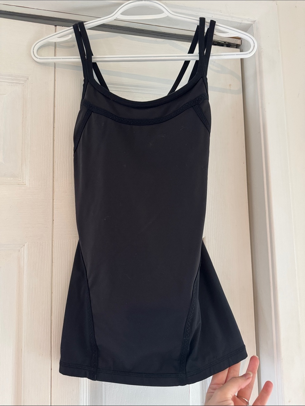 Lululemon size 4 Black Double-Strap Active Tank